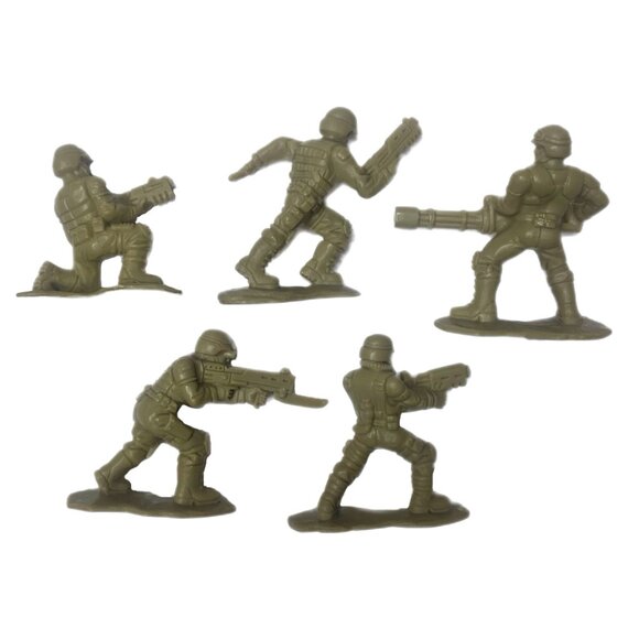 Corp Army Elite Small Plastic Army Men Lot of 23 - Picture 5 of 8